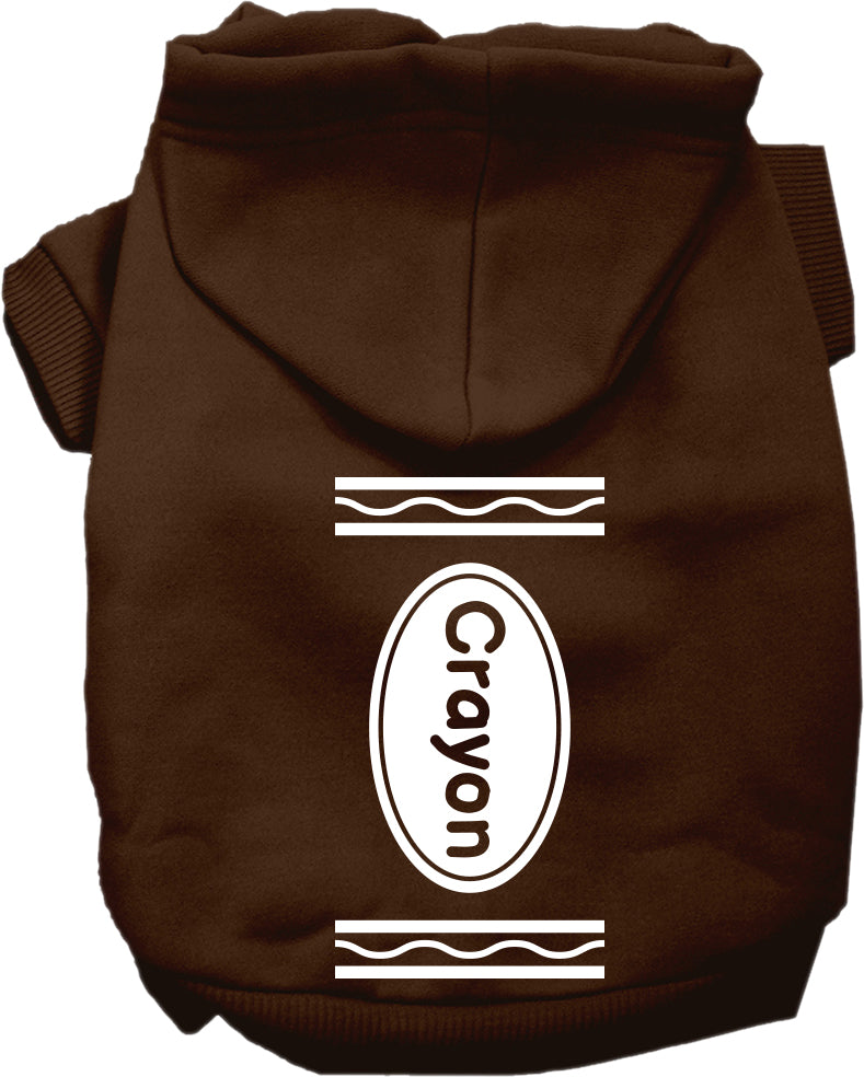 Crayon Halloween Dog Hoodie – Costume Sweatshirt – alternate view 8