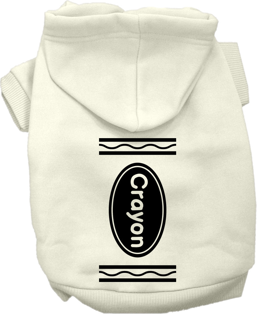 Crayon Halloween Dog Hoodie – Costume Sweatshirt – alternate view 14