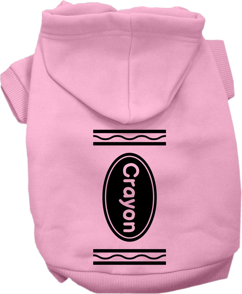 Crayon Halloween Dog Hoodie – Costume Sweatshirt – alternate view 7