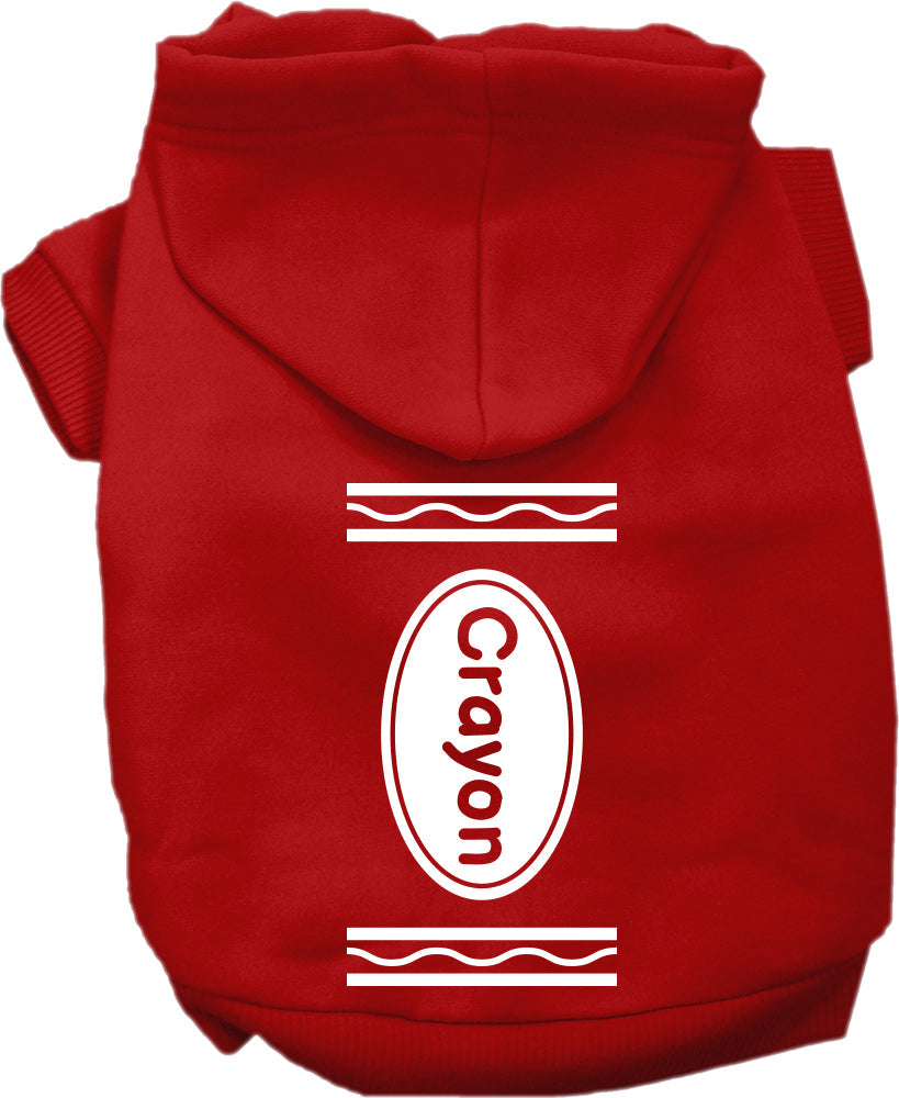 Crayon Halloween Dog Hoodie – Costume Sweatshirt – alternate view 12