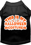 "This Is My Halloween Costume" Dog Shirt – alternate view 1