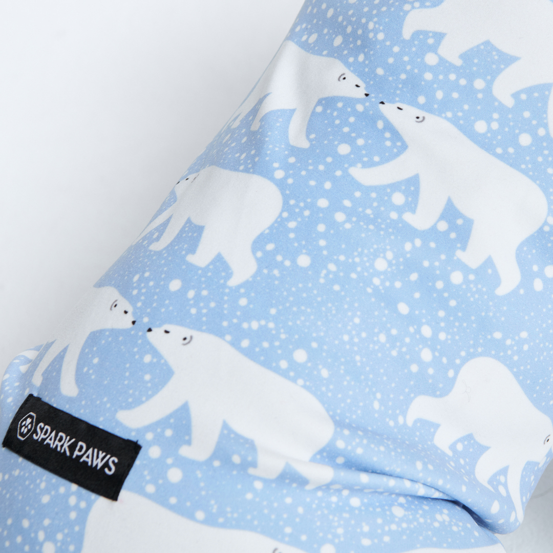 Snowy Polar Bear Dog Pajama – alternate view 4