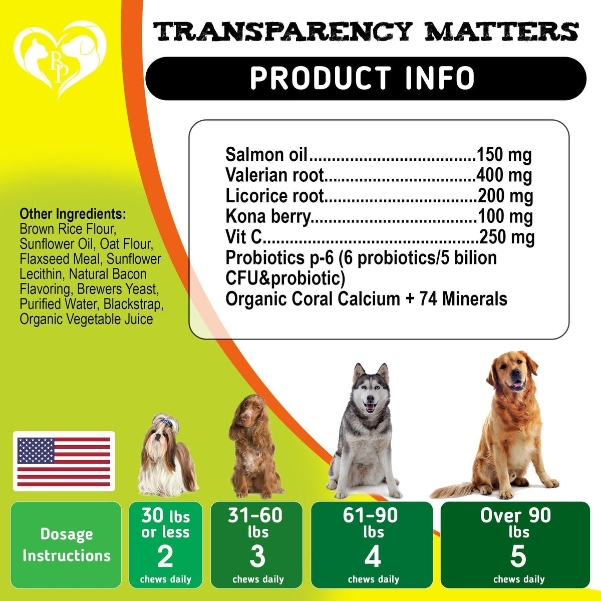 Dog Allergy Relief Chews Salmon Omega-3 Probiotics – photo 5 of 6