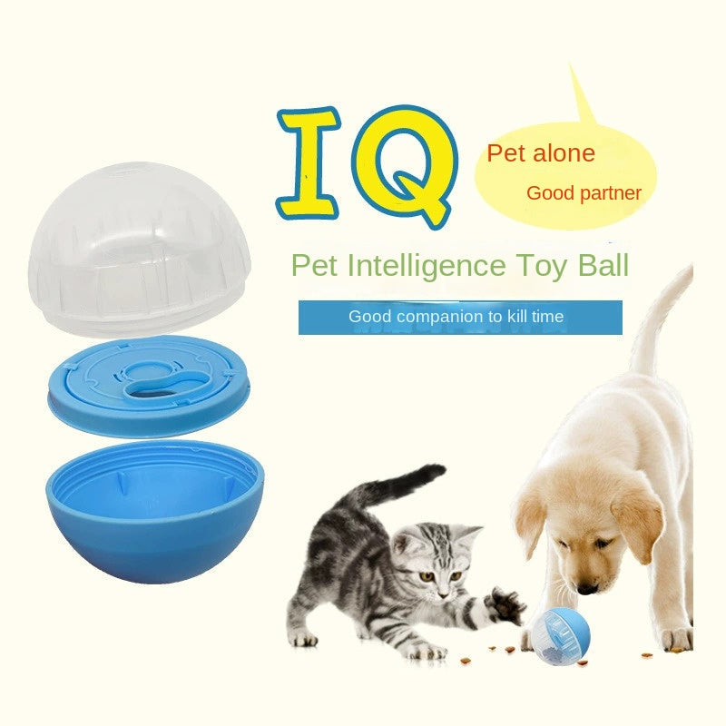Wobble Treat-Dispensing Feeder Ball Toy for Dogs & Cats – front view