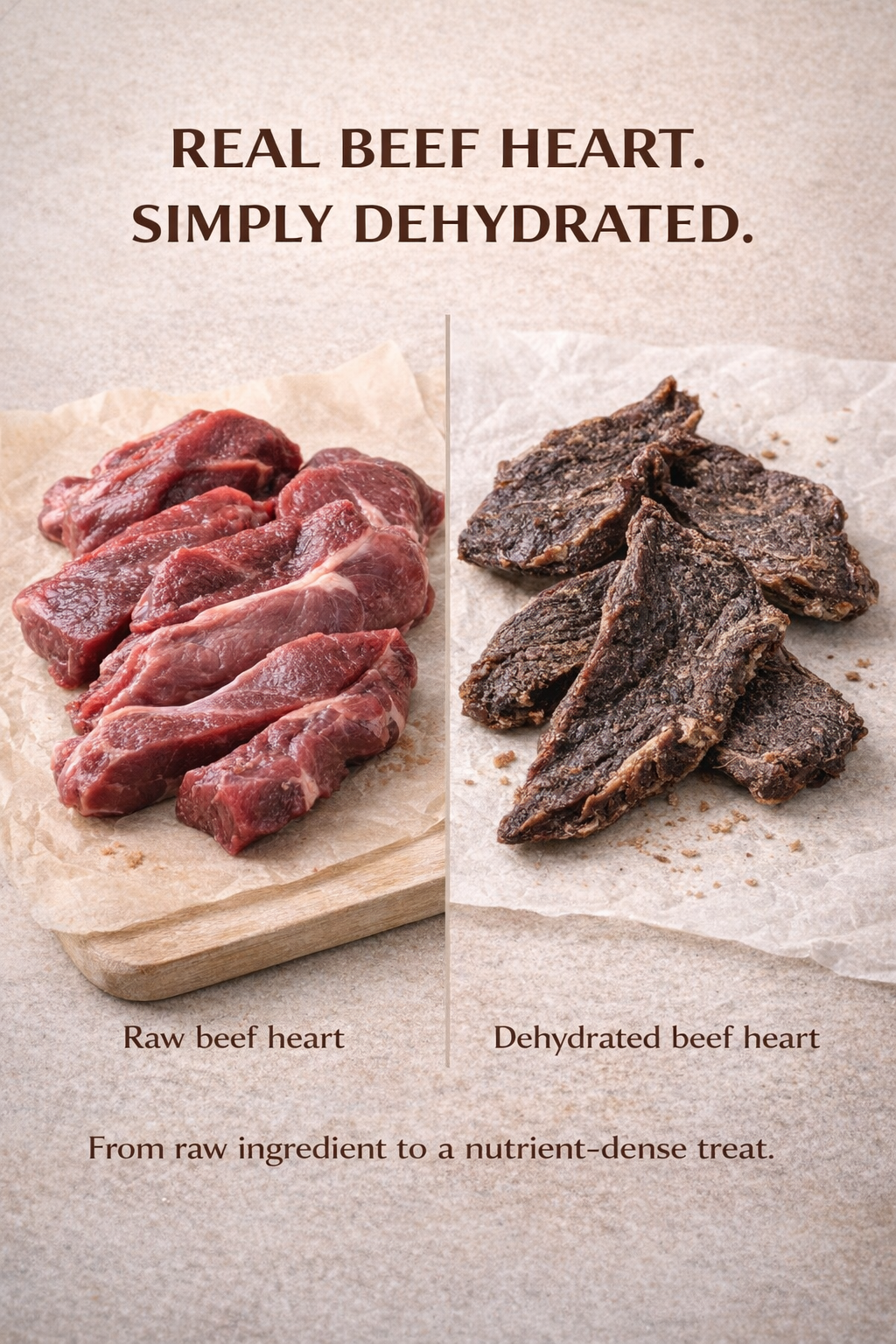 Beef Heart Protein-Rich Treat for Dogs & Cats – alternate view 6