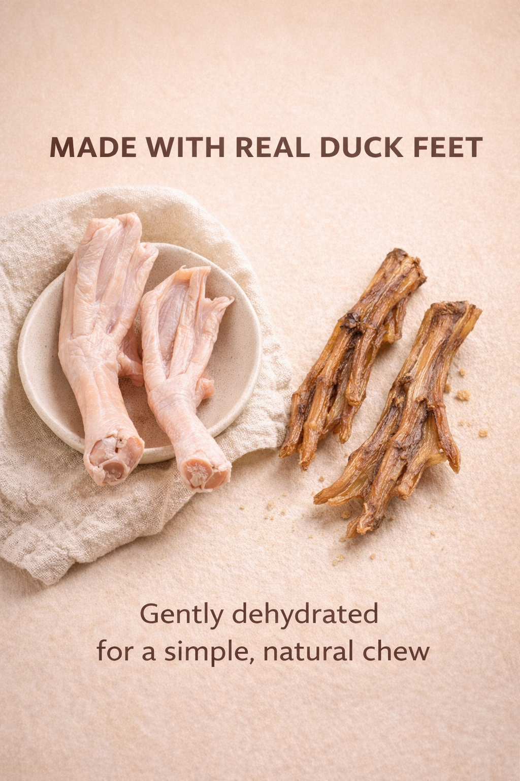 Duck Feet Natural Chew for Dogs – alternate view 6