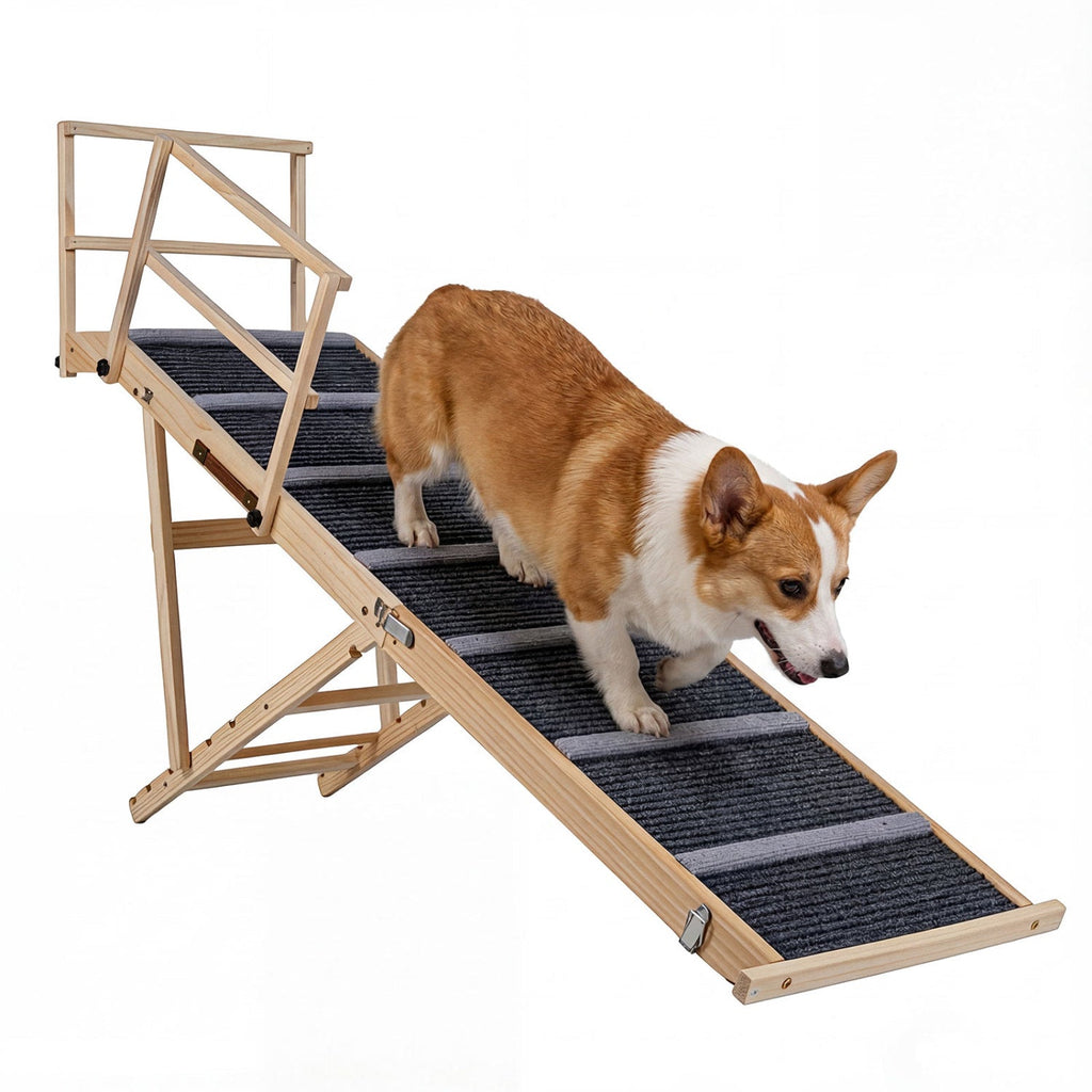 Adjustable Folding Dog Ramp for High Beds and Vehicles – photo 4 of 8