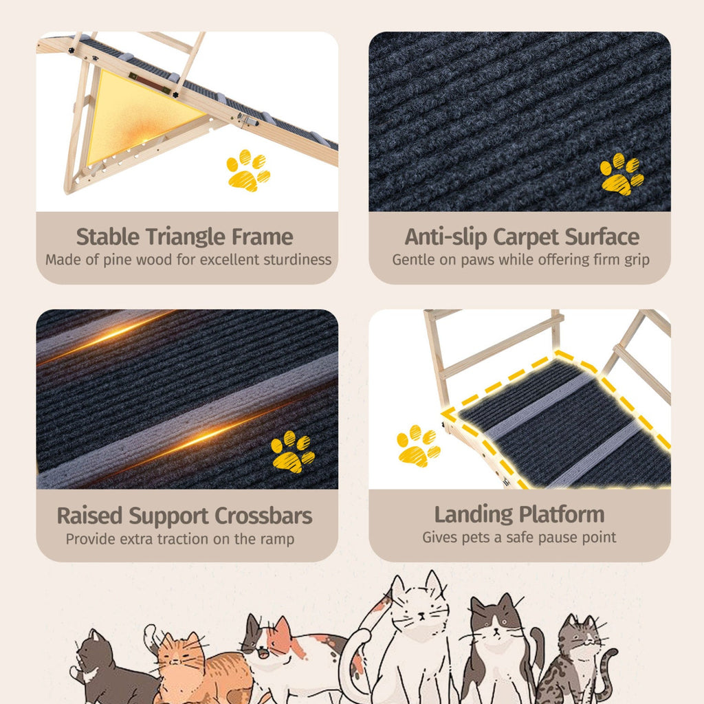 Adjustable Folding Dog Ramp for High Beds and Vehicles – photo 7 of 8
