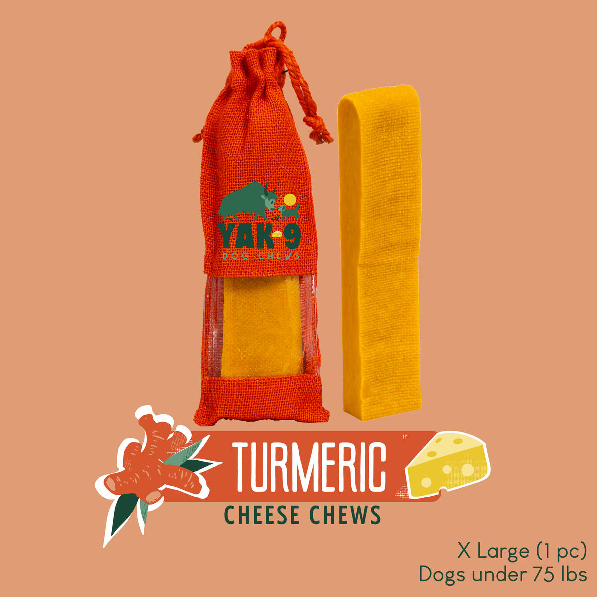 Turmeric Yak Milk Chews for Dogs – alternate view 10