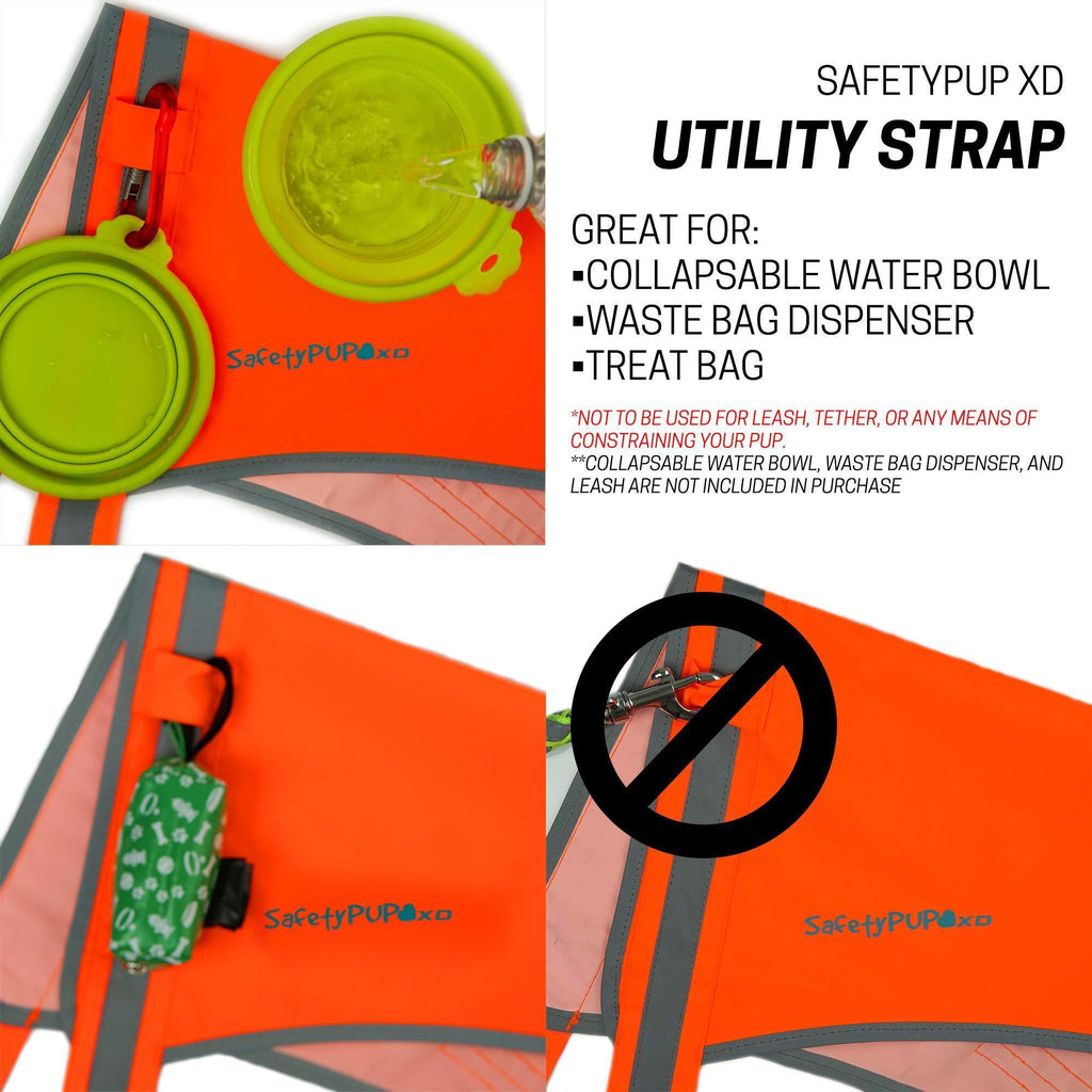 SafetyPUP XD Lite Lightweight Dog Vest S Blaze Orange – photo 5 of 9