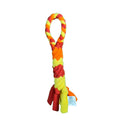 Interactive Fleece Tug Toy for Dogs Orange – photo 1 of 9