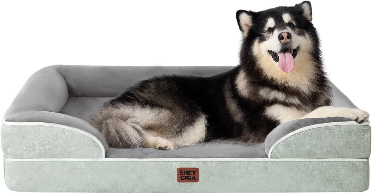 EHEYCIGA Orthopedic Dog Bed Memory Foam Bolster – photo 34 of 100