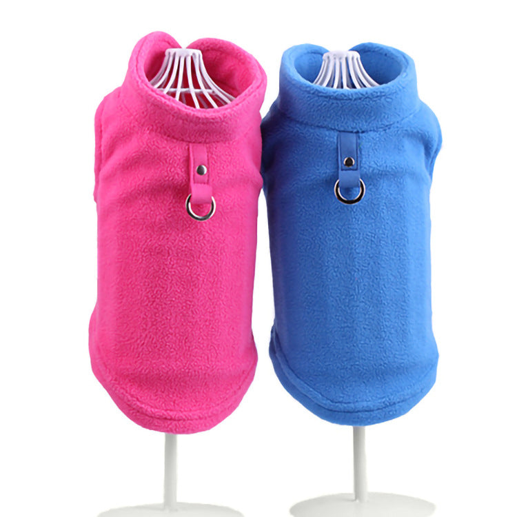 Thickened Fleece Dog Clothing Solid Color – photo 1 of 11