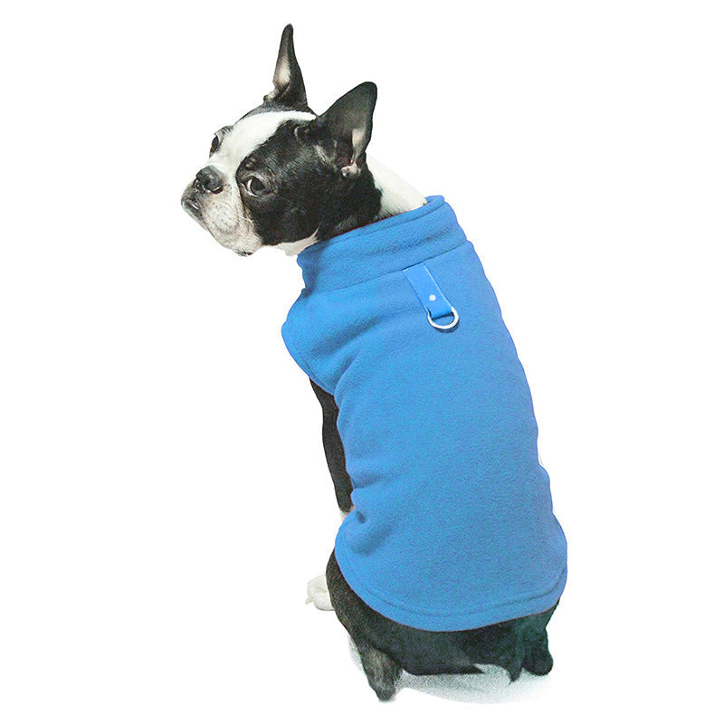 Thickened Fleece Dog Clothing Solid Color – photo 2 of 11