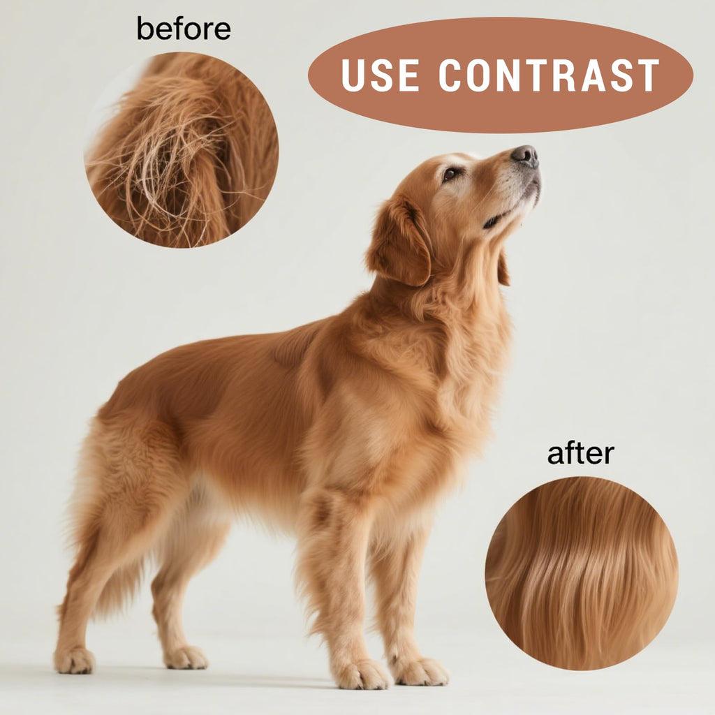 Framad Dematting Brush 2-in-1 Stainless Steel Dog Cat Comb Grooming Tool – alternate view 5