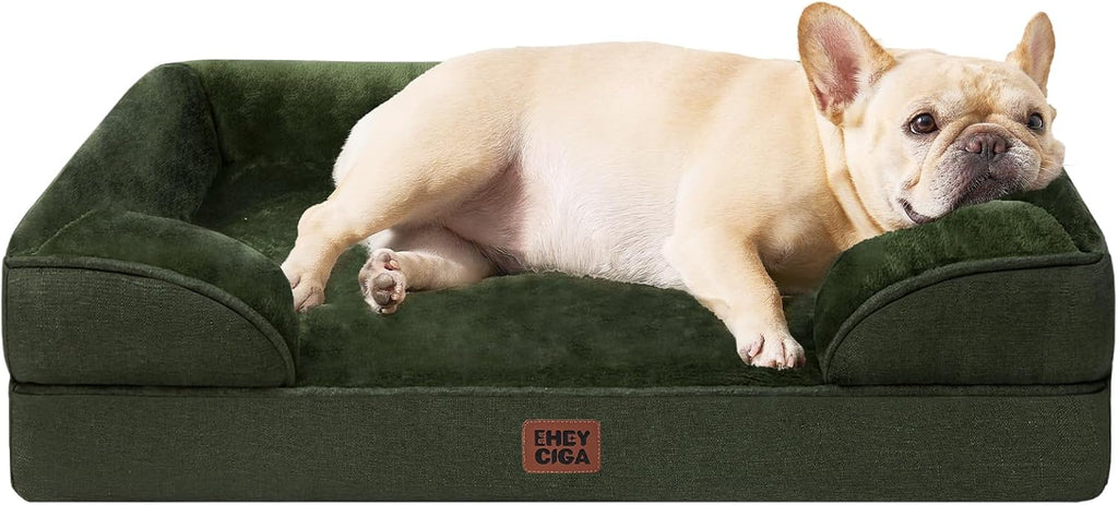 EHEYCIGA Orthopedic Dog Bed Memory Foam Bolster – photo 37 of 100
