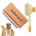 Groompro Deshedding Brush for Dogs Shedding Tool & Comb Set, Large (5.3 in) – photo 1 of 7