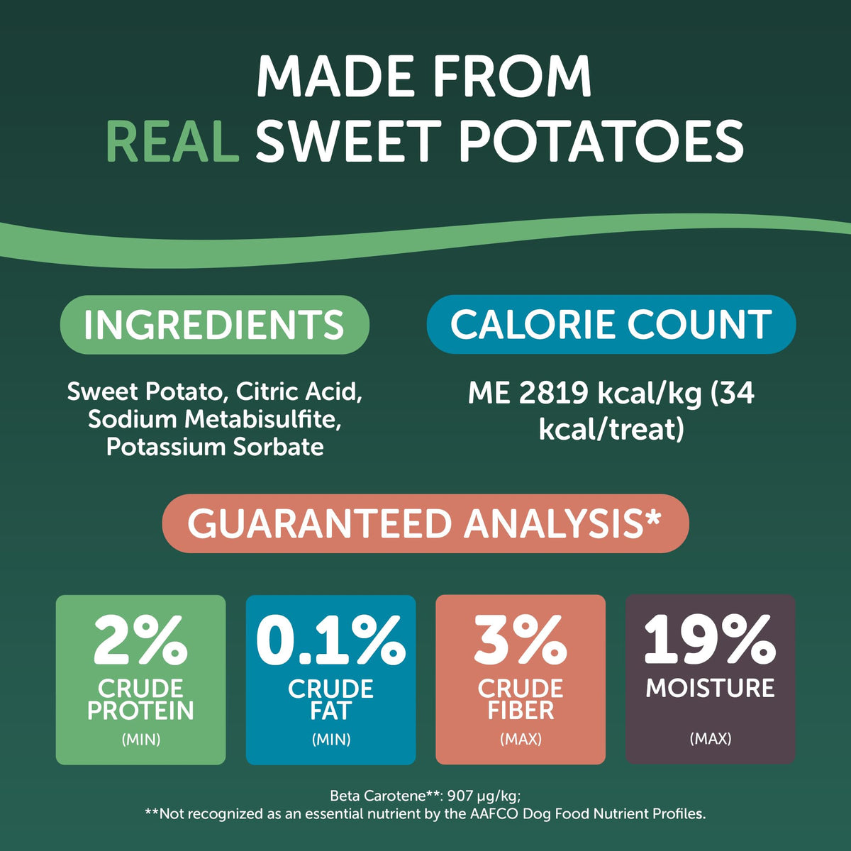 Healthfuls Sweet Potato Slices Dog Treats Grain Free, Limited Ingredient, 16 oz – photo 8 of 9
