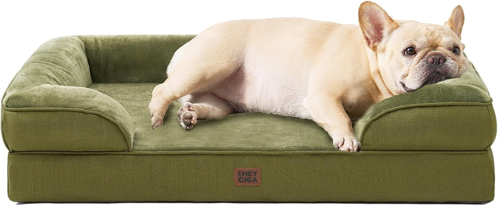 EHEYCIGA Orthopedic Dog Bed Memory Foam Bolster – photo 19 of 100