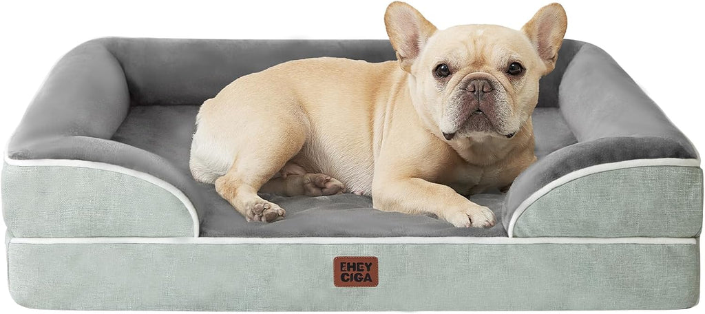 EHEYCIGA Orthopedic Dog Bed Memory Foam Bolster – photo 32 of 100