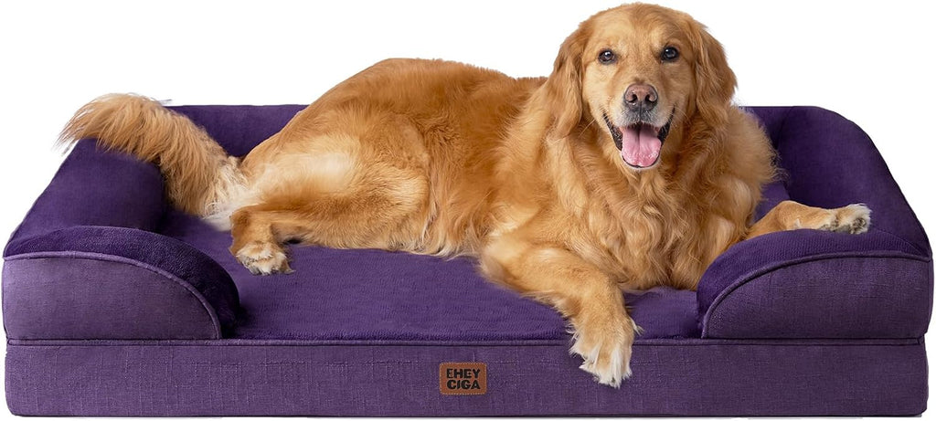 EHEYCIGA Orthopedic Dog Bed Memory Foam Bolster – photo 81 of 100