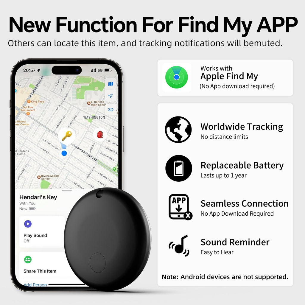 F08 Bluetooth Tracker Tag for Dogs Find My – photo 2 of 11