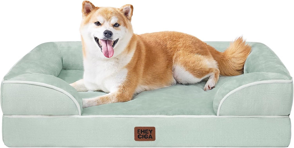EHEYCIGA Orthopedic Dog Bed Memory Foam Bolster – photo 24 of 100