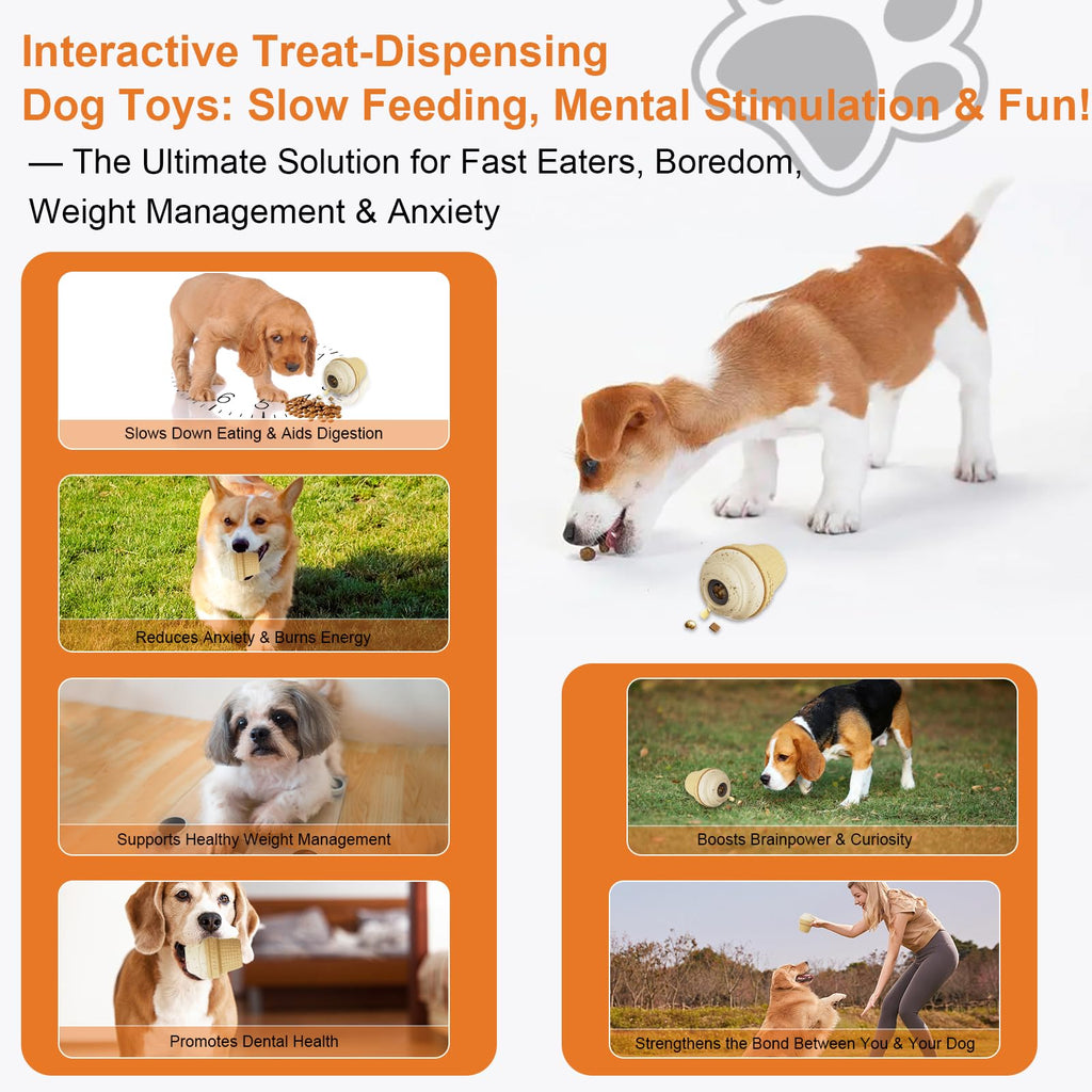 Freezable Ice Cream Dog Toy Treat-Dispensing Chew Toy for Aggressive Chewers – photo 7 of 8