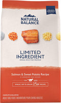 Natural Balance Limited Ingredient Salmon & Sweet Potato Dry Dog Food – front view