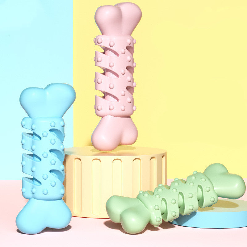 Bone-Shaped Dog Chew Toy – Teething Toy – front view