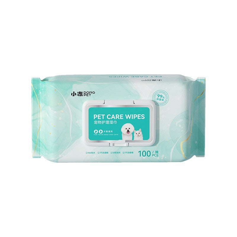 Pet Wet Wipes for Dogs and Cats 100 Sheets Eye Cleaning – photo 1 of 5
