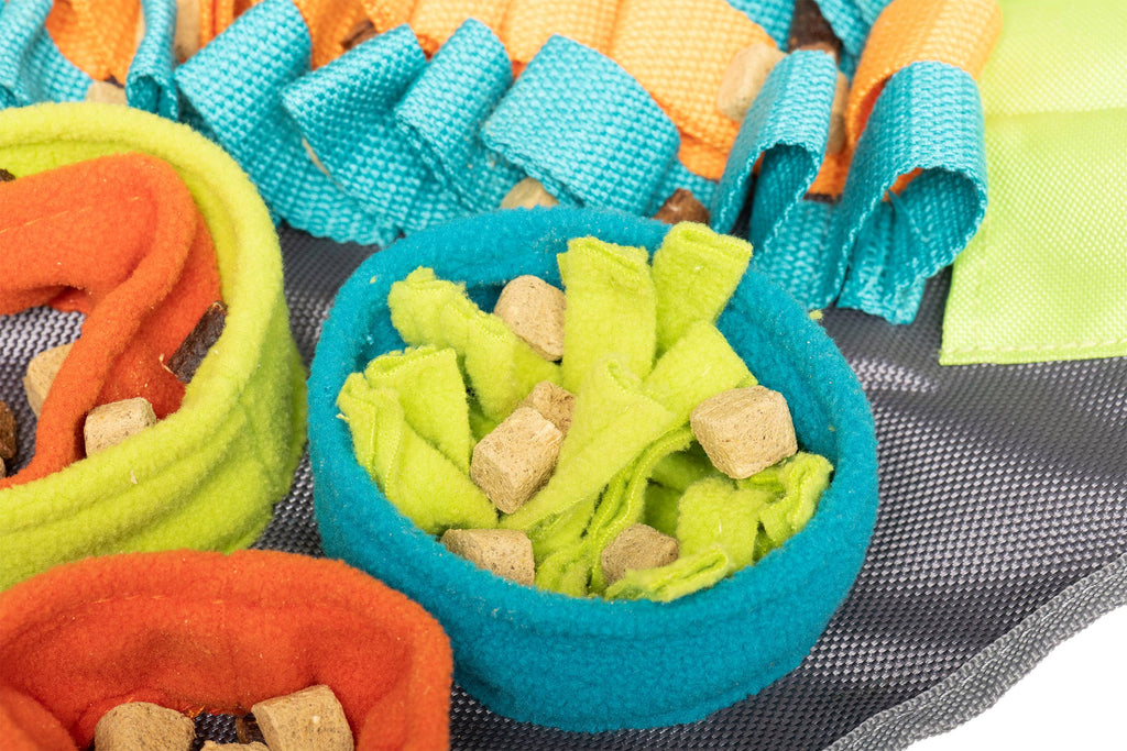 Messy Mutts Square Forage Snuffle Mat – 16 Inch with Suction – alternate view 8