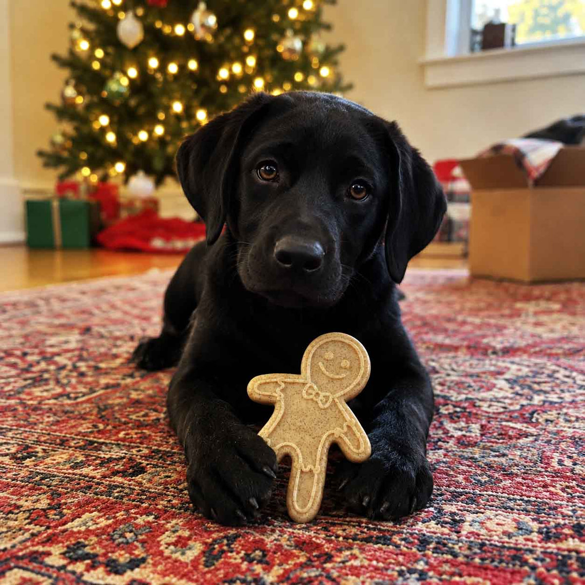 SodaPup Gingerbread Man brown nylon dog chew toy – photo 2 of 6