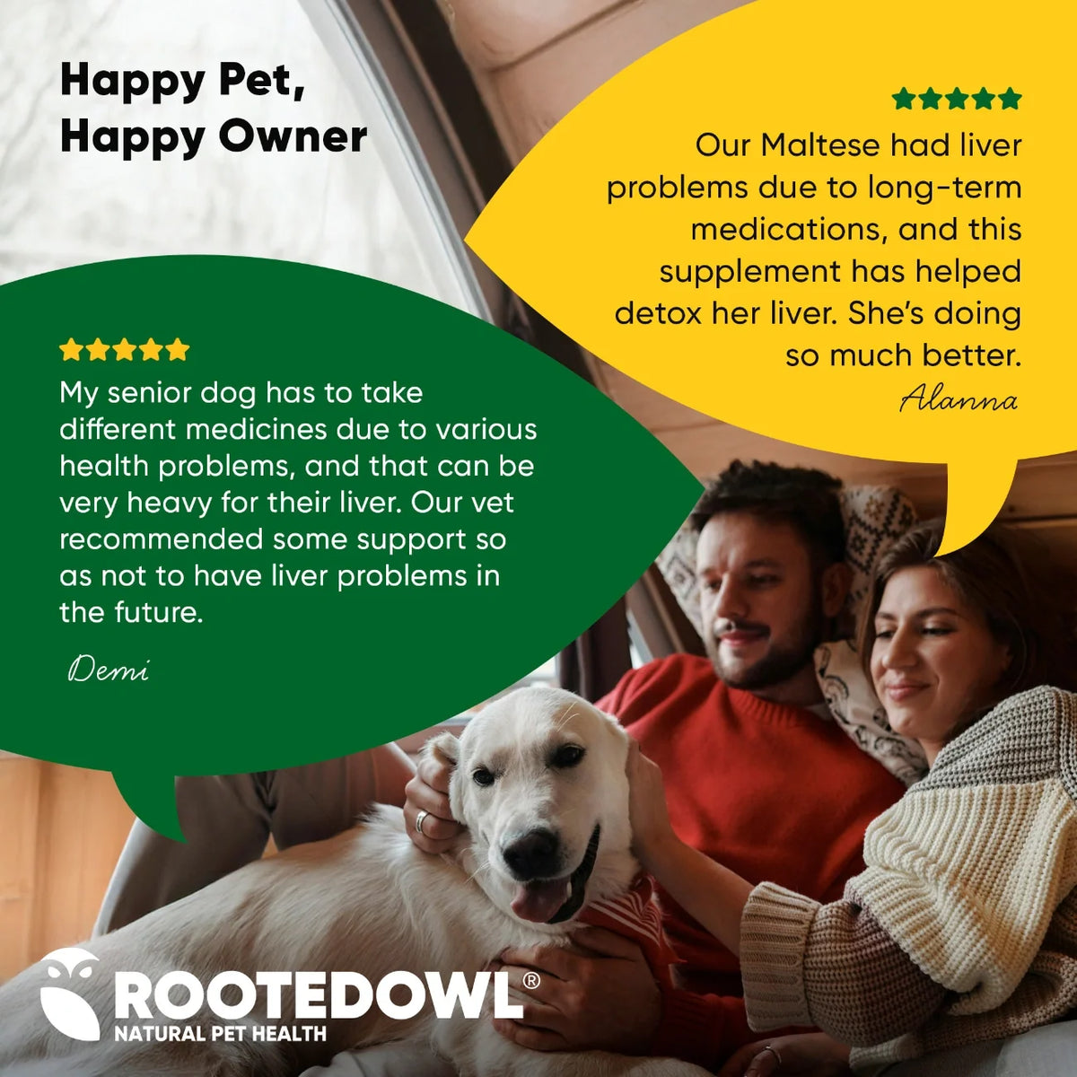 Rooted Owl Liver Support supplement for dogs with milk thistle – photo 7 of 9