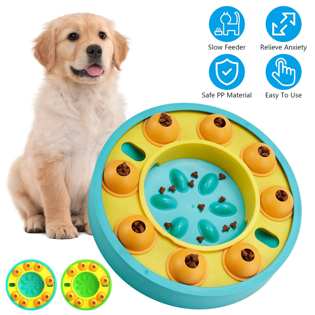Dog Puzzle Slow Feeder Bowl – Interactive Treat Dispensing Toy – alternate view 6