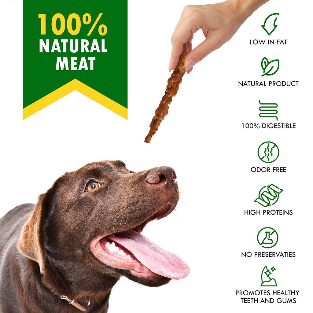 Smoked Rawhide Sticks for Dogs Chicken-Wrapped Grain-Free – photo 2 of 7