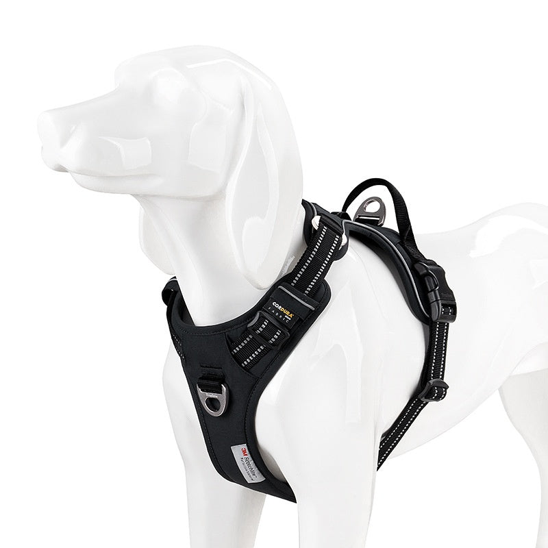 Nylon Dog Chest Strap Harness Orange Purple – photo 7 of 10