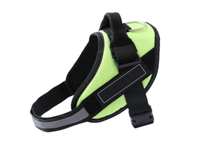 Adjustable Dog Harness Vest with Custom ID Patch – Outdoor Walking – alternate view 12