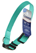Coastal Pet Teal Nylon Tuff Dog Collar 10-14L x 58W