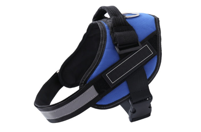 Adjustable Dog Harness Vest with Custom ID Patch – Outdoor Walking – alternate view 11