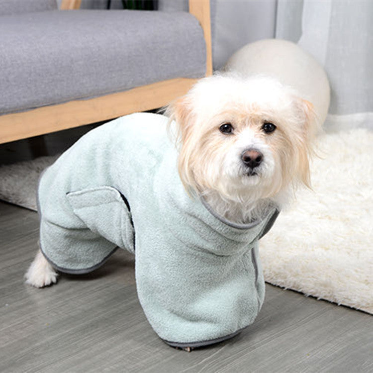 Dog Bathrobe Absorbent Drying Towel Wrap Pet Zen – photo 7 of 13