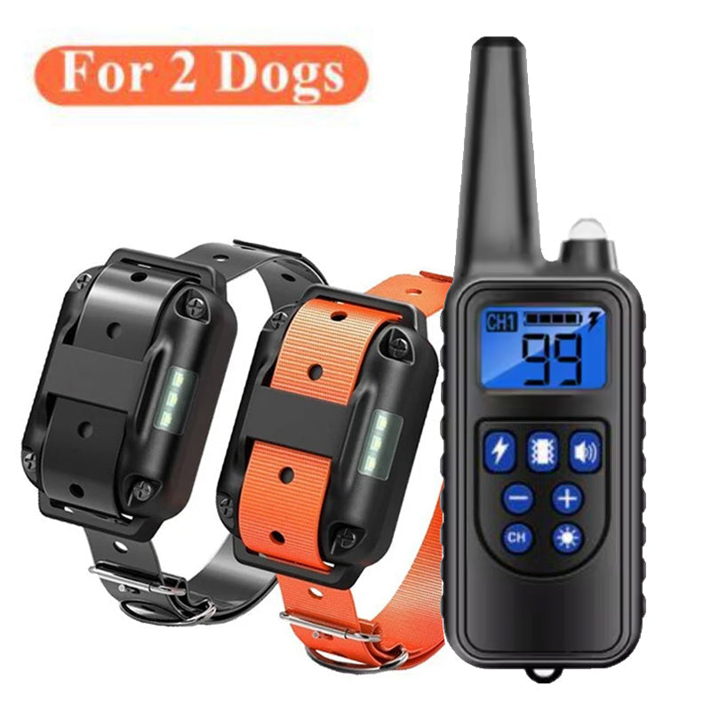 Bark Control Training Collar – Electric Shock & Vibration – alternate view 4