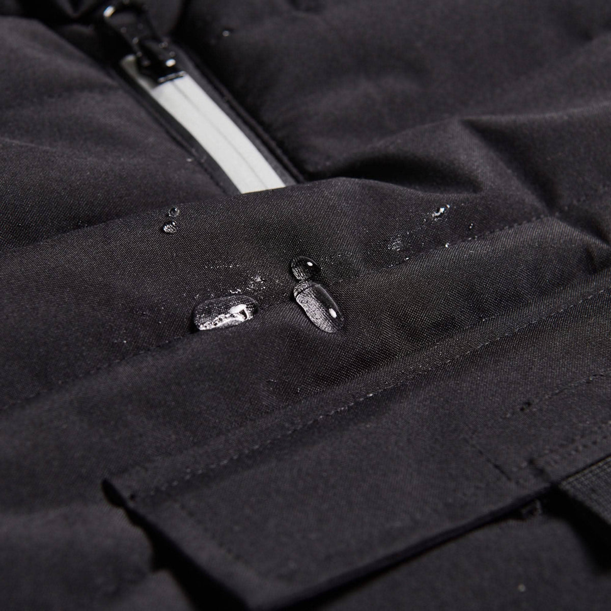 WarmShield Water-Resistant Dog Jacket – Black – alternate view 7