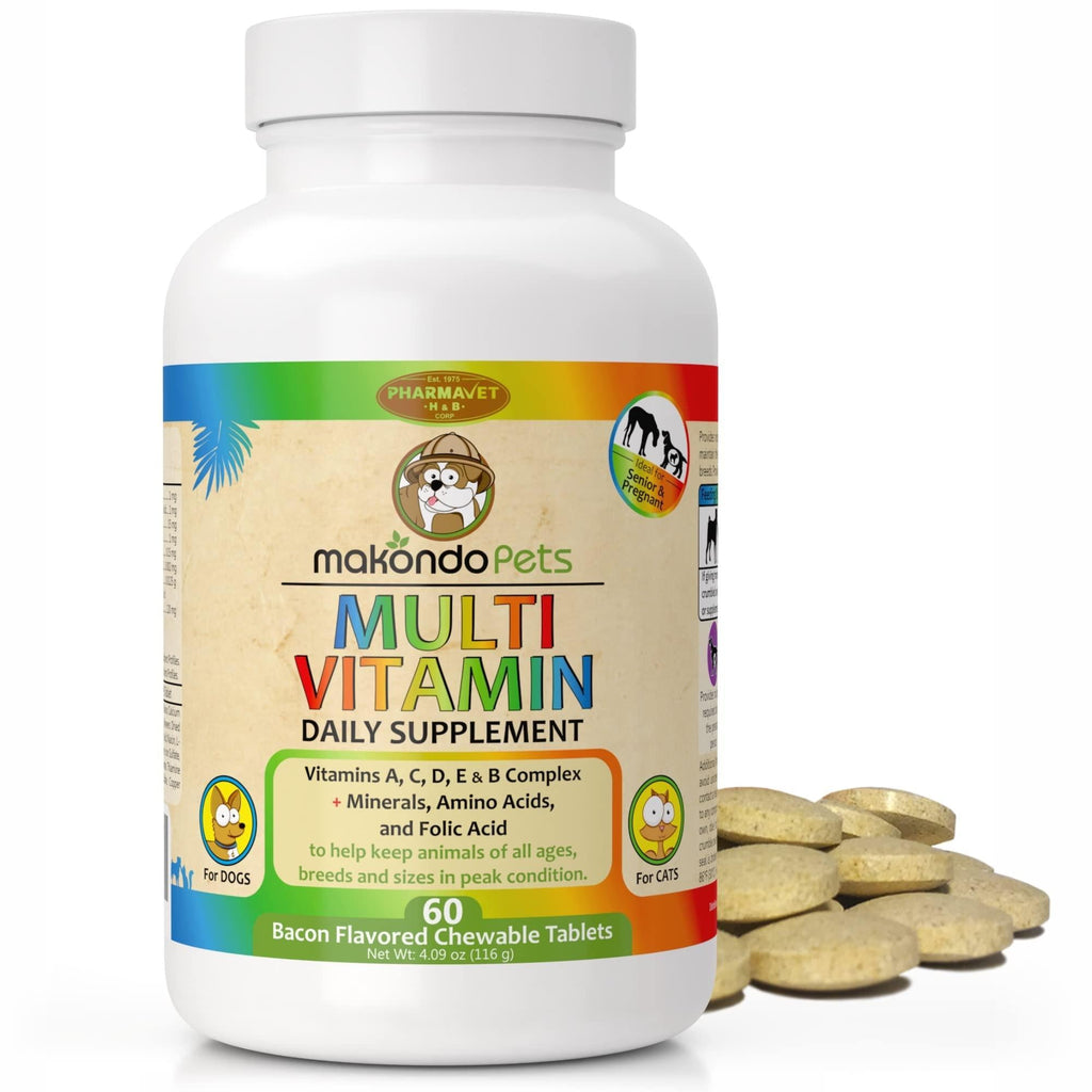 Prenatal Vitamins for Dogs and Cats 60 Pills Folic Acid – photo 1 of 8