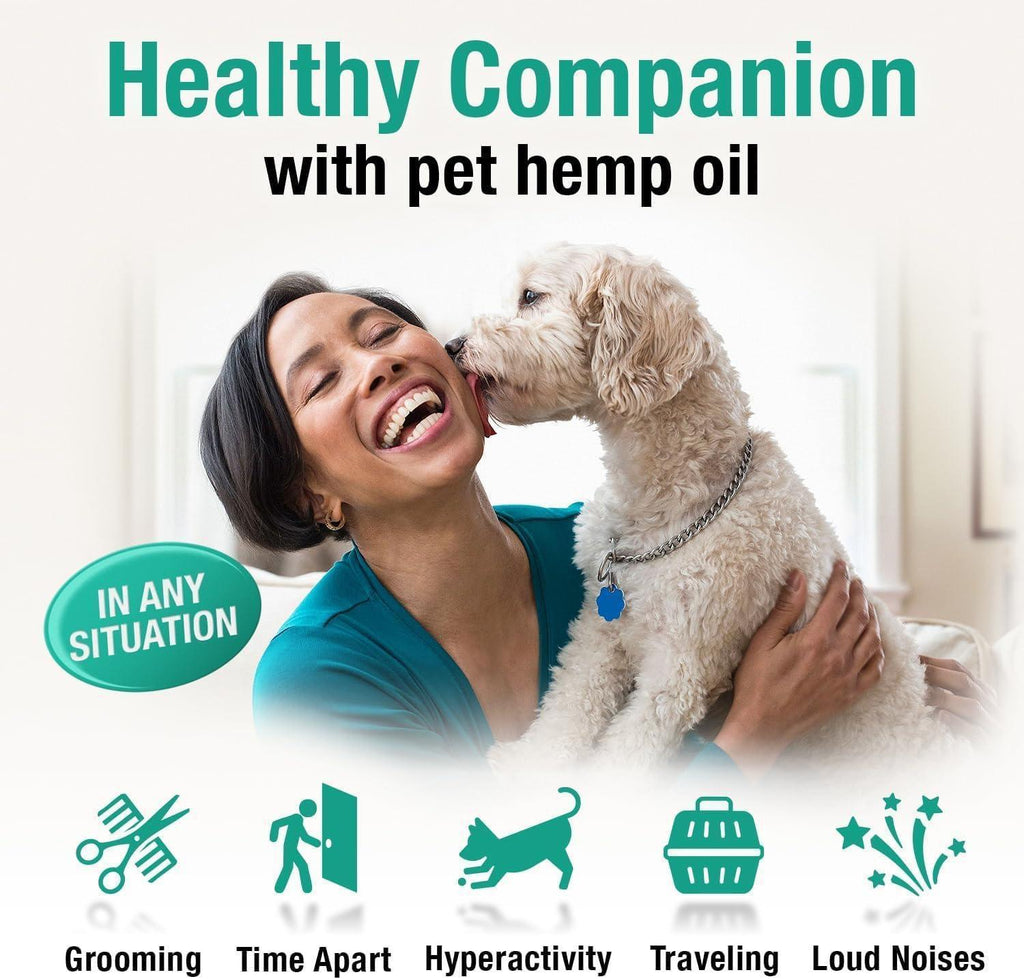 Hemp Oil for Dogs & Cats – Calming Support, 2 Pack – alternate view 7
