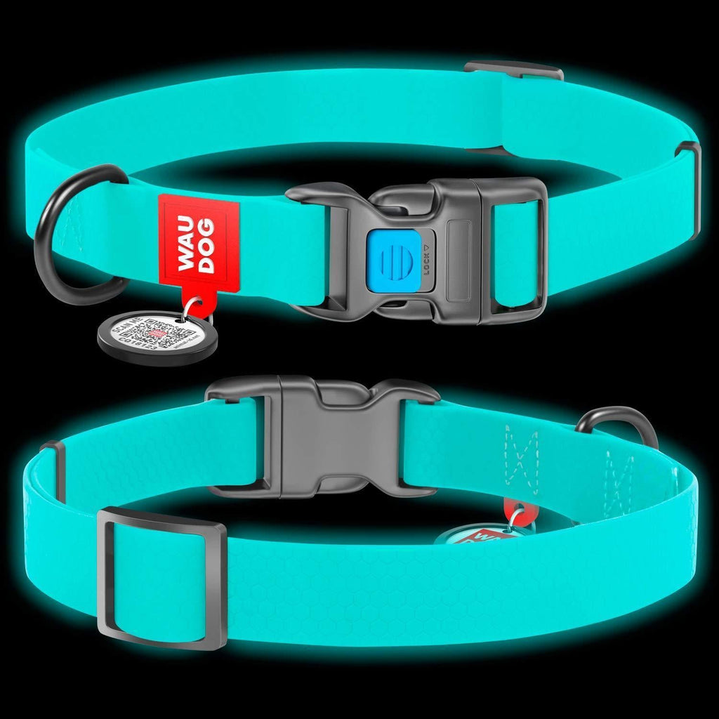Waterproof Glow Dog Collar Adjustable 14 to 22 Inch Neck – photo 4 of 7