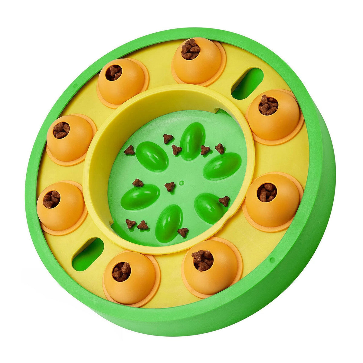 Dog Puzzle Slow Feeder Bowl – Interactive Treat Dispensing Toy – alternate view 5