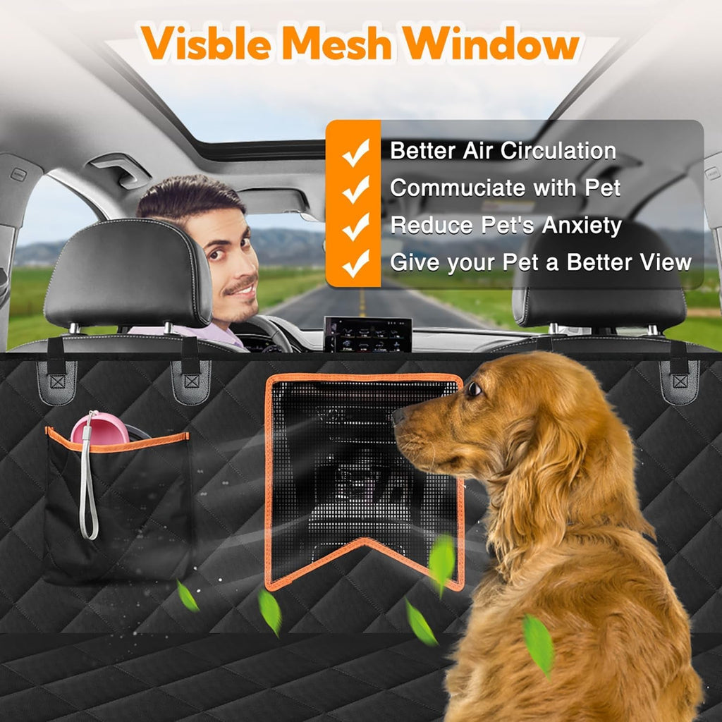 Waterproof Dog Cover for Back seat, alternate view
