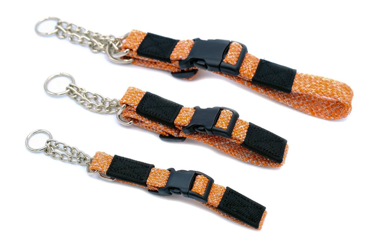 Adventure Style Mountain Flat Weave Martingale Dog Collar – alternate view 3