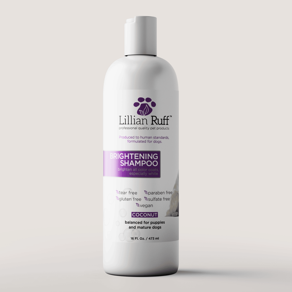 Brightening & Whitening Dog Shampoo – front view
